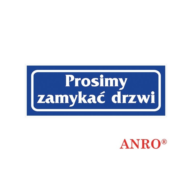 ZNAK BEZPIECZEŃSTWA - ANRO - Z-R28